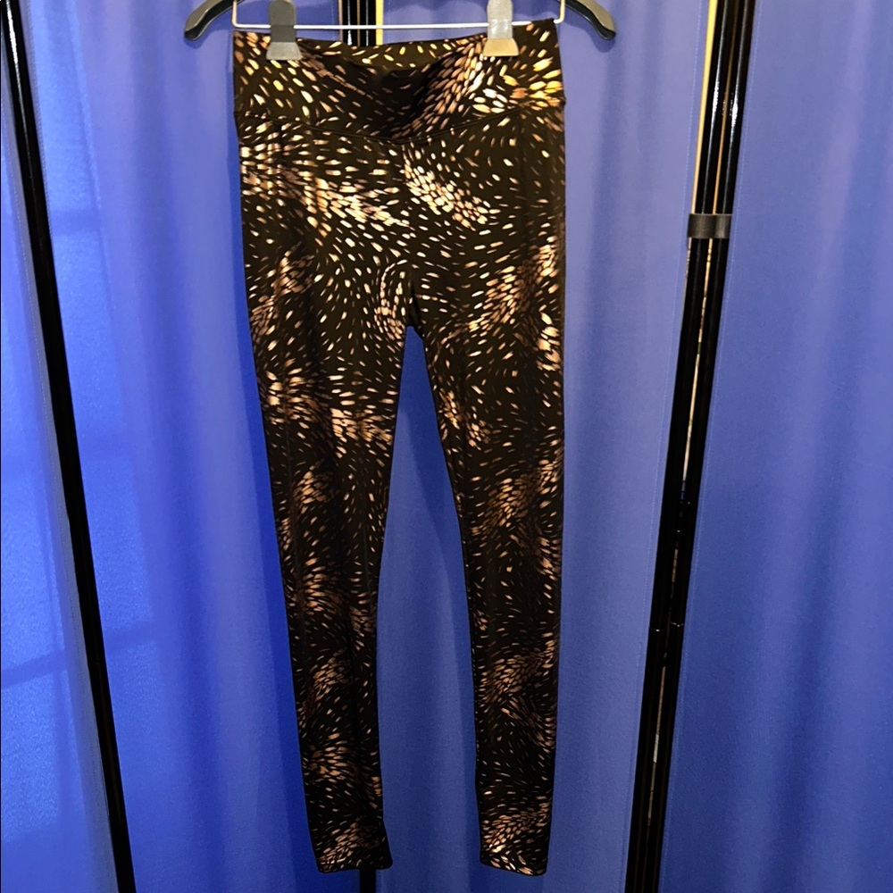 Black & Gold Leggings
